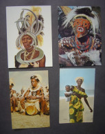 Lot De 4 Cartes Postales -  Congo-Kenya-Afrique Occidentale - Africa