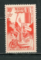 MAROC: OEUVRE SOCIALE DE L'ARMÉE N° Yvert 276 ** - Unused Stamps