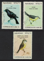 Caribic Blackbird Tody Christmas Birds 3v 1970 CTO SG#1810-1812 - Used Stamps