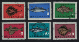 Bulgaria Fish 6v 1965 Canc SG#1530-1535 MI#1542-1547 - Gebraucht