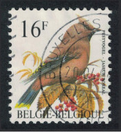 Belgium Bohemian Waxwing Bird Buzin 'Jaseur Boreal' 16f 1994 Canc SG#3088a MI#2586y Sc#1447 - Gebruikt