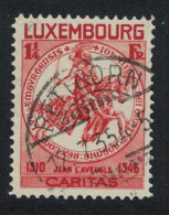 Luxembourg Arms Of John The Blind 1¼Fr T2 1934 Canc SG#322 MI#263 - Oblitérés