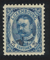 Luxembourg Grand Duke William IV 25c RAR 1907 MH SG#166 MI#76 - Altri & Non Classificati