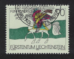 Liechtenstein 500th Anniversary Of Regular European Postal Services. 1990 CTO SG#1005 - Usati