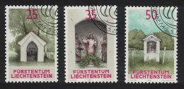 Liechtenstein Wayside Shrines 3v 1988 CTO SG#939-941 - Oblitérés