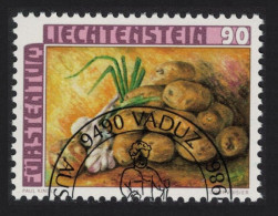 Liechtenstein Potatoes Onions And Garlic Field Crops 1986 CTO SG#905 - Gebraucht