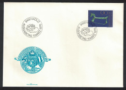 Liechtenstein 75th Anniversary Of National Historical Society FDC 1976 SG#634 MI#648 - Usati