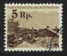 Liechtenstein No 227 Surch '5 Rp 'and Bars 1949 Canc SG#278 MI#267 Sc#236 - Oblitérés