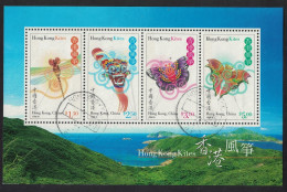 Hong Kong Kites MS 1998 Canc SG#MS944 - Usados