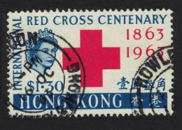 Hong Kong Centenary Of Red Cross $1.30 T2 1963 Canc SG#213 - Usados