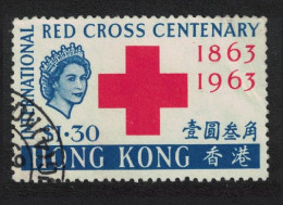 Hong Kong Centenary Of Red Cross $1.30 T1 1963 Canc SG#213 - Usados