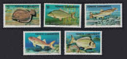 Turkey Fishes 5v 1975 Mixed SG#2538-2542 MI#2369-2373 - Used Stamps