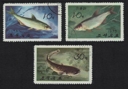 Korea Fresh-water Fish 3v 1975 CTO SG#N1404=N1409 - Corée Du Nord