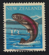 New Zealand Rainbow Trout Fish 1960 Canc SG#792 - Used Stamps