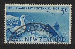 New Zealand Australian Gannets Birds 1958 Canc SG#769 - Gebruikt