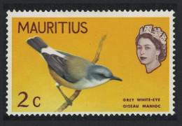 Mauritius Bourbon White-eye Bird 2c 1967 MH SG#317 - Mauritius (...-1967)