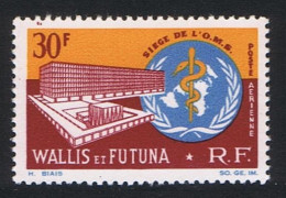Wallis And Futuna Inauguration Of WHO Headquarters Airmail Def 1966 SG#191 Sc#C25 - Oblitérés