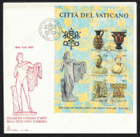 Vatican The Vatican Art Collections MS T1 FDC 1983 SG#MS797 MI#Block 6 Sc#718 - Gebraucht