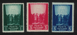 Vatican Prisoners Of War Relief Fund 3v 1949 MH SG#107-109 MI#96-98 Sc#99-101 - Ungebraucht