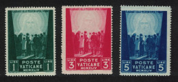 Vatican Prisoners Of War Relief Fund 3v 1949 MH SG#107-109 MI#96-98 Sc#99-101 - Nuevos