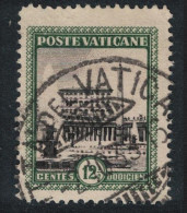 Vatican Wing Of Vatican 12½c T2 1933 Canc SG#21 - Used Stamps