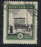 Vatican Wing Of Vatican 12½c T1 1933 Canc SG#21 - Used Stamps