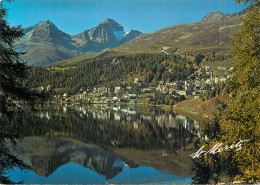Suisse St. Morits Dorf Piz Albana Piz Julier - Saint-Moritz