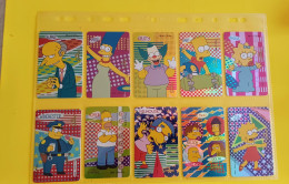 Simpsons Set 30 Card Completo Ferrerò 1999 - Otros & Sin Clasificación