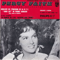 PERCY FAITH  - FR EP - BO DU FILM La Fiancée De L'été (Film "Sayonara") - EN COUVERTURE / GINA LOLLOBRIGIDA - Soundtracks, Film Music