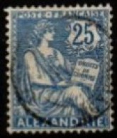 ALEXANDRIE    -   1902  .  Y&T N° 27 Oblitéré - Used Stamps