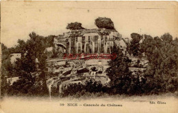 CPA NICE - CASCADE DU CHATEAU - Monuments