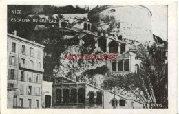 CPA NICE - ESCALIER DU CHATEAU - Monuments