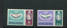 HONG KONG YT 214/215 MNH   LUXE NEUF SANS CHARNIERE - Neufs