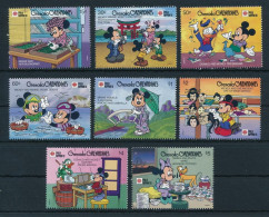 Grenada Grenadines - 1991 - Disney: Phila Nippon - Yv 1180/83 + 1224/27 - Disney