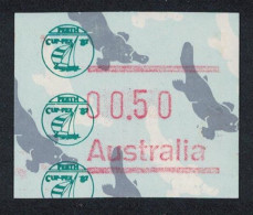 Australia Platypus Machine Labels 1987 MNH MI#7 - Nuevos