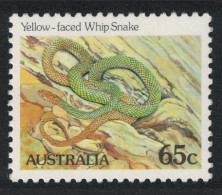 Australia Yellow-faced Whip Snake 65c 1981 MNH SG#799 - Mint Stamps