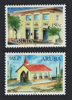 Aruba Bank Alto Vista Chapel Anniversaries 2v 2000 MNH SG#261-262 - Curacao, Netherlands Antilles, Aruba