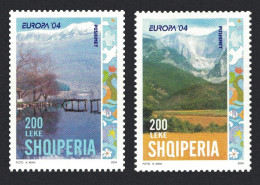 Albania Europa CEPT Holidays 2v 2004 MNH SG#2992-2993 MI#2966-2967 KB - Albanie