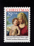 223015193 1993 SCOTT 2789 (**) POSTFRIS MINT NEVER HINGED  - CHRISTMAS - MADONNA & CHILD - GIOVANNI BATTISTA CIMA - Nuovi