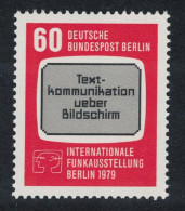Berlin International Telecommunications Exhibition 1979 Berlin 1979 MNH SG#B575 - Ungebraucht