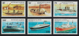 Benin Ships 6v 1995 MNH SG#1285-1290 - Benin – Dahomey (1960-...)