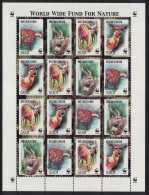 Burundi WWF Sitatunga Sheetlet Of 4 Sets 2004 MNH SG#1638-1641 MI#1867-1870 Sc#774 A-d - Ungebraucht