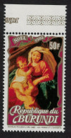 Burundi 'Virgin And Child' By Nicolas Poussin 1983 MNH SG#1419 - Nuovi