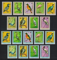 Burundi Hornbill Anhinga Flamingo Eagle Stork Birds 18v COMPLETE 1979 MNH SG#1318-1335 MI#1488=1513 - Ungebraucht