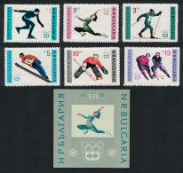 Bulgaria Winter Olympic Games 6v+MS 1964 MNH SG#1420-MS1425a MI#1426-1431 - Ungebraucht