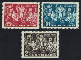 Bulgaria Bulgarian Social Democrats Party 3v 1961 MNH SG#1259-1261 Sc#1174-1176 - Nuovi