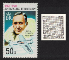 BAT 50p - Lincoln Ellsworth And Northrop Gamma 'Polar Star' Explorer 1979 MNH SG#77 - Nuevos