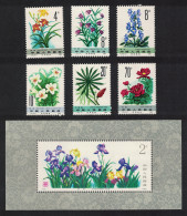 China Medicinal Herbs Iris 6v+ MS 1982 MNH SG#3176-MS3182 Sc#1779-1785 - Unused Stamps
