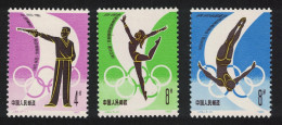China Return To International Olympic Committee 3v 1980 MNH SG#3025-3027 Sc#1640-1642 - Unused Stamps