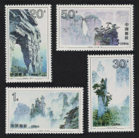 China UNESCO World Heritage Site Wulingyuan 4v 1994 MNH SG#3918-3921 - Ungebraucht